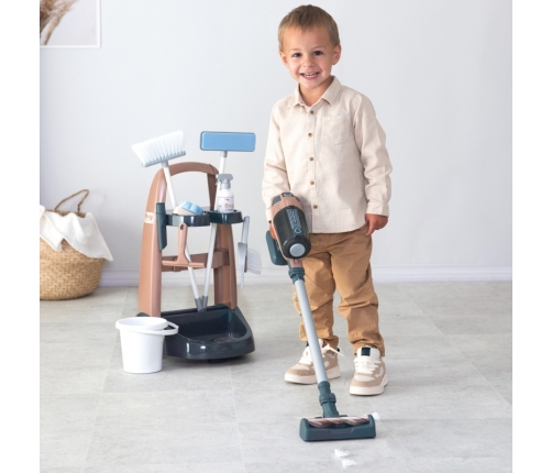 SMOBY Rowenta Wózek do Sprzątania z Odkurzaczem