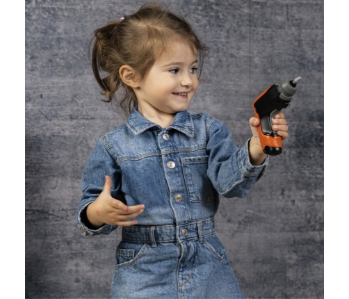 SMOBY Warsztat z Dźwigiem Black+Decker Bricolo Builder
