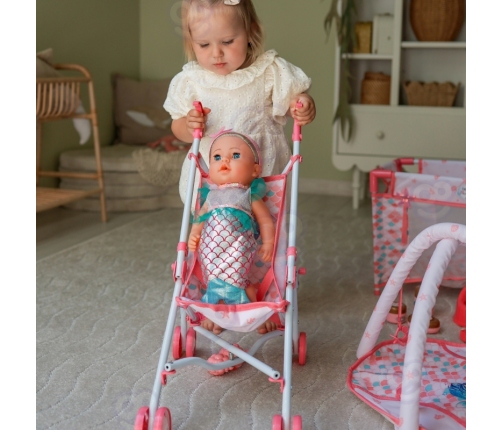 WOOPIE ROYAL Lalka Bobas Syrenka 18 Akcesorii