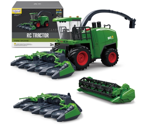 WOOPIE Kombajn z Napędem Inercyjnym Zestaw Zielony