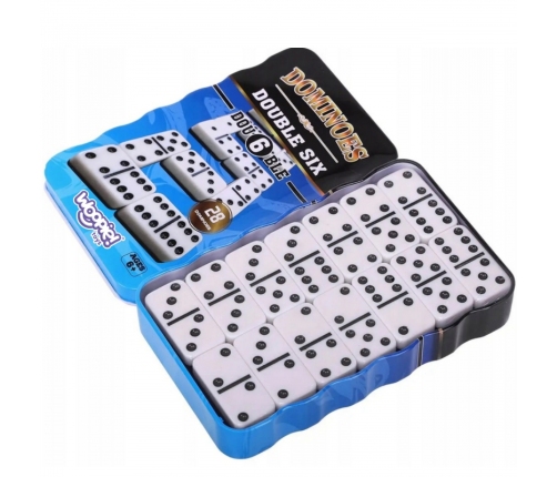 WOOPIE Domino Klasyczna Gra Logiczna 28 Kostek