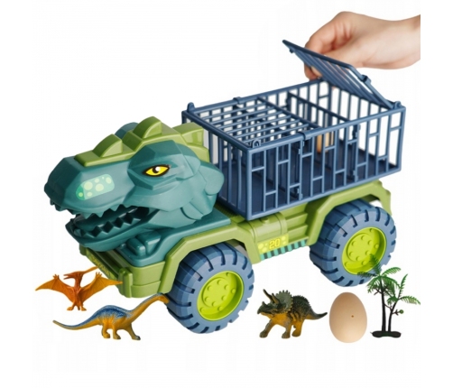 WOOPIE Ciężarówka Dinozaur Transporter Figurki