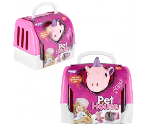 WOOPIE Transporter Domek dla Jednorożca Zestaw do Pielęgnacji