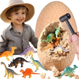 WOOPIE Wykopalisko Jajko Dinozaura Zestaw Archeologa do Rozkopania 12 Dinozaurów WOOPIE Wykopalisko Jajko Dinozaura Zestaw Archeologa do Rozkopania 12 Dinozaurów