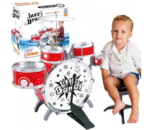 WOOPIE Zestaw Perkusyjny Edukacyjmy dla Dzieci Nauka Muzyki