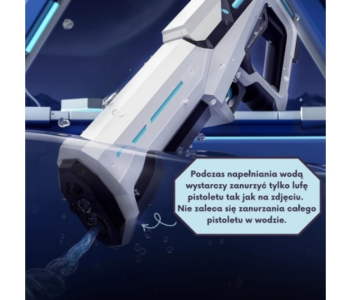 WOOPIE Elektryczny Pistolet Na Wodę Automatyczny Blaster
