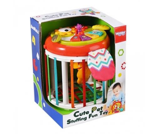 WOOPIE BABY Walec Kostka Sensoryczna Interaktywny Bębenek