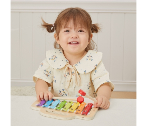 VIGA Cymbalki Drewniany Ksylofon – Odkryj Muzyczny Talent Swojego Malucha!