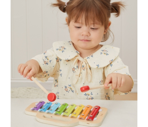 VIGA Cymbalki Drewniany Ksylofon – Odkryj Muzyczny Talent Swojego Malucha!