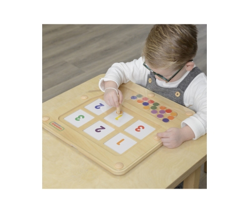 MASTERKIDZ Tablica Magnetyczna Nauka Liczenia