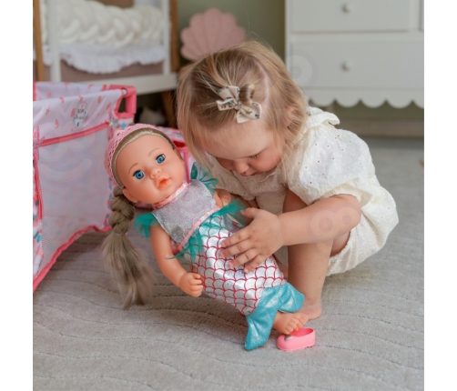 WOOPIE ROYAL Lalka Bobas Syrenka 18 Akcesorii