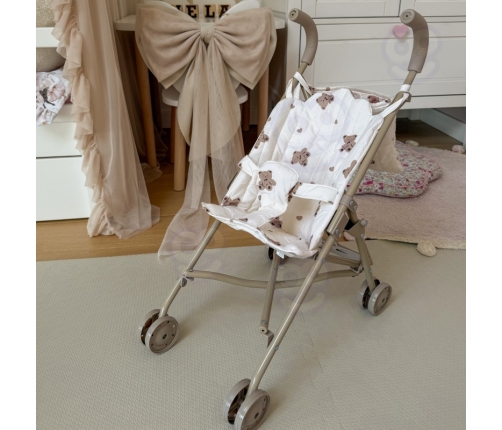 WOOPIE Wózek Dla Lalek Spacerówka w Misie