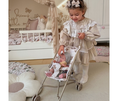 WOOPIE Wózek Dla Lalek Spacerówka w Misie