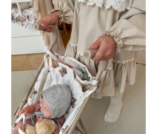 WOOPIE Wózek Dla Lalek Spacerówka w Misie