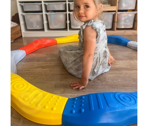 WOOPIE Równoważnia Modułowa Tor Ścieżka Sensoryczna Okrąg