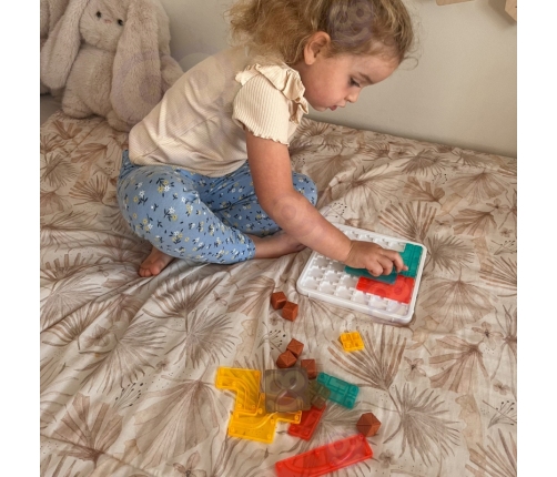 WOOPIE Gra Planszowa Logiczna Kreatywna Układanka Przestrzenna