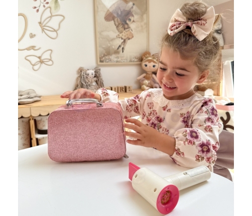 WOOPIE Salon Fryzjerski Kosmetyczka w Kuferku 2w1 43 el.