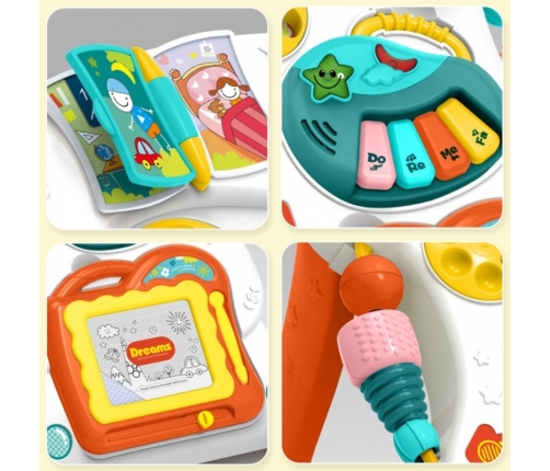 WOOPIE BABY Grający Chodzik z Znikopisem