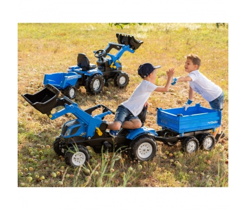 Rolly Toys Przyczepa wywrotka RollyMega Trailer Niebieska