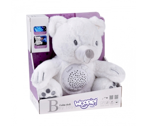 WOOPIE BABY Przytulanka Miś z Projektorem Uspokajacz 15 Melodii