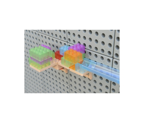 MASTERKIDZ Zestaw Konstrukcyjny Tor dla Piłek Tablica STEM 120elementów