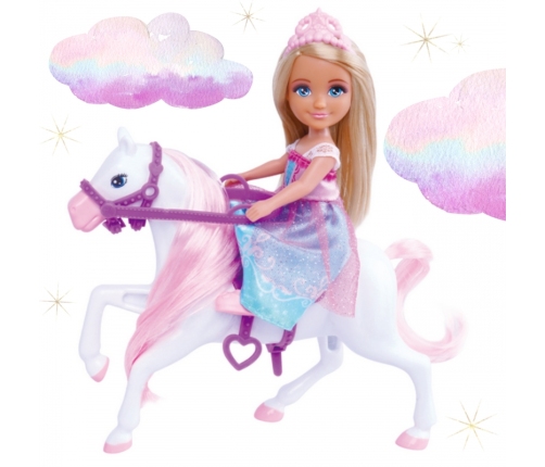 WOOPIE ROYAL Zestaw Lalka Księżniczka z Koniem