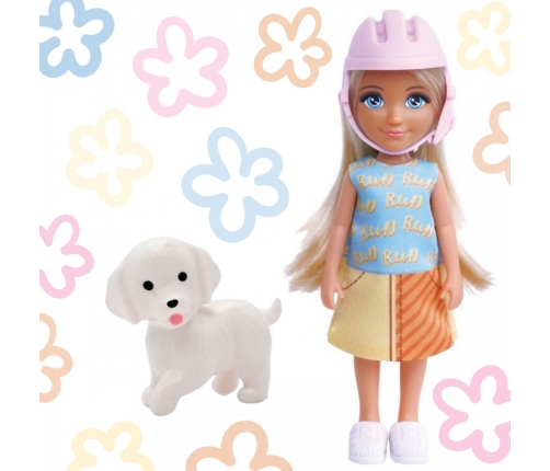 WOOPIE ROYAL Laleczka z Pieskiem i Hulajnogą