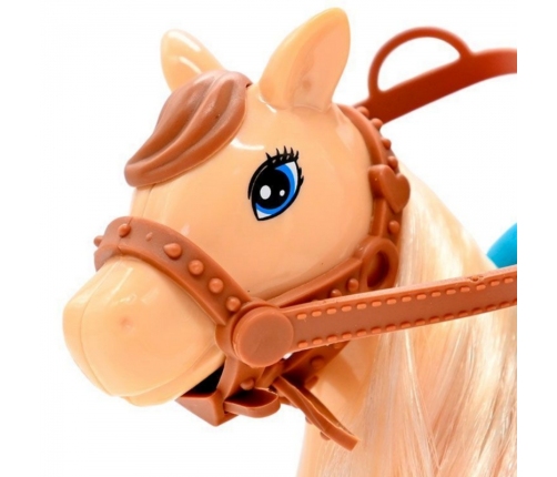 WOOPIE ROYAL Zestaw Laleczka Jeździec z Koniem