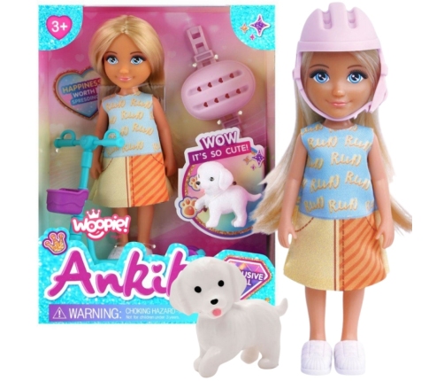 WOOPIE ROYAL Laleczka z Pieskiem i Hulajnogą