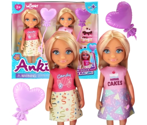WOOPIE ROYAL Zestaw Urodzinowy Dwóch Laleczek - Candy i Cakes