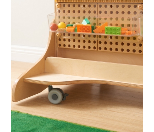 MASTERKIDZ Drewniana Tablica STEM Wolnostojąca