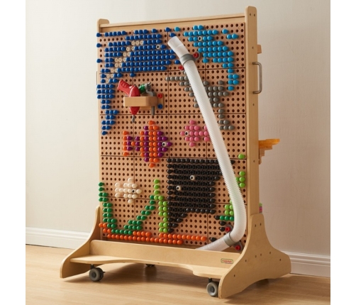 MASTERKIDZ Drewniana Tablica STEM Wolnostojąca