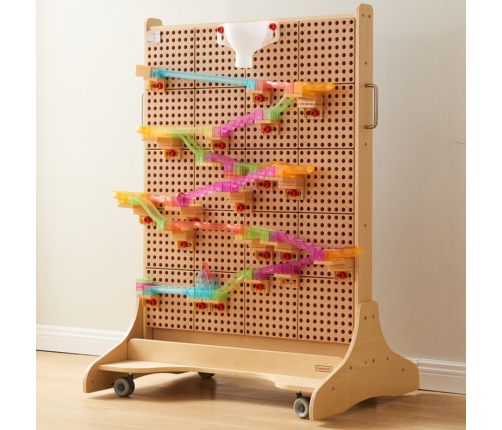 MASTERKIDZ Drewniana Tablica STEM Wolnostojąca