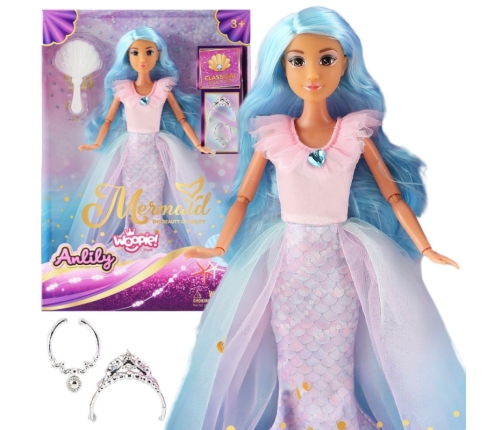 WOOPIE ROYAL Lalka Lili - Syrenka z Akcesoriami Morska Przygoda