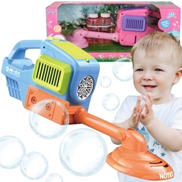 WOOPIE Kosiarka Ręczna Maszyna do Robienia Baniek Mydlanych Niebieska WOOPIE Kosiarka Ręczna Maszyna do Robienia Baniek Mydlanych Niebieska