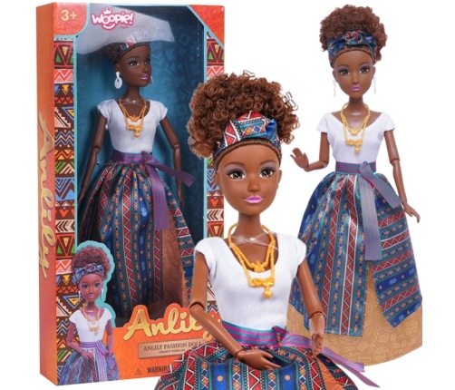 WOOPIE ROYAL Lalka Lili Mulatka w Eleganckiej Sukni