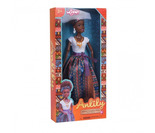 WOOPIE ROYAL Lalka Lili Mulatka w Eleganckiej Sukni