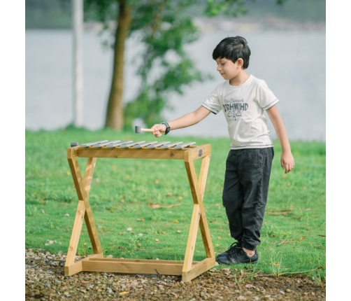 CLASSIC WORLD EDU Instrument Muzyczny Ksylofon Duże Cymbałki