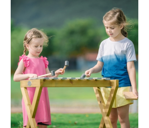 CLASSIC WORLD EDU Instrument Muzyczny Ksylofon Duże Cymbałki