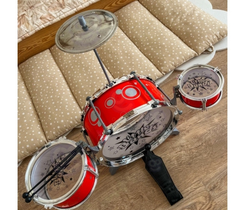 WOOPIE Zestaw Perkusyjny Edukacyjmy dla Dzieci Nauka Muzyki