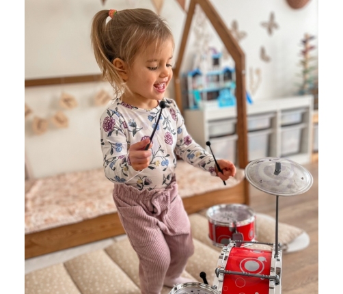 WOOPIE Zestaw Perkusyjny Edukacyjmy dla Dzieci Nauka Muzyki