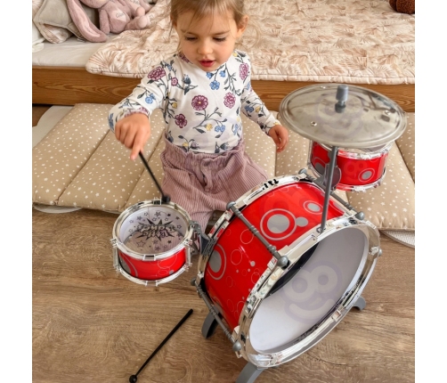 WOOPIE Zestaw Perkusyjny Edukacyjmy dla Dzieci Nauka Muzyki