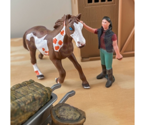 WOOPIE Figurki Zwierząt Szczęśliwa Farma 10el.