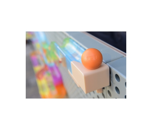 MASTERKIDZ Zestaw Konstrukcyjny Tor dla Piłek Tablica STEM 440elementów