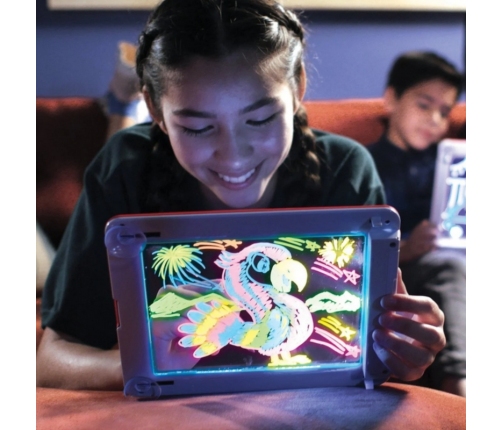 WOOPIE Magiczny Tablet Graficzny do Rysowania Neonowe Kolory