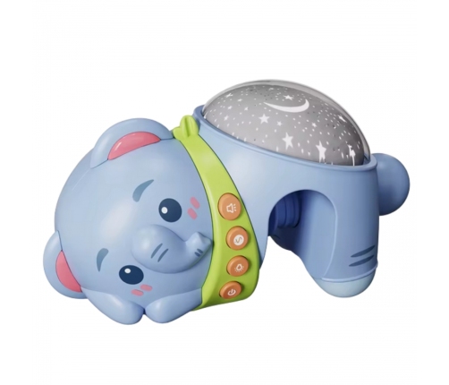 WOOPIE BABY Projektor Gwiazd Rzutnik Lampka Nocna dla Dzieci Słonik