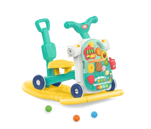 WOOPIE BABY Chodzik 5w1 Multifunkcyjny Niebieski 1+