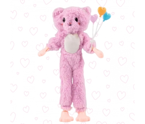 WOOPIE ROYAL Lalka w Przebraniu Różowego Misia Park Rozrywki