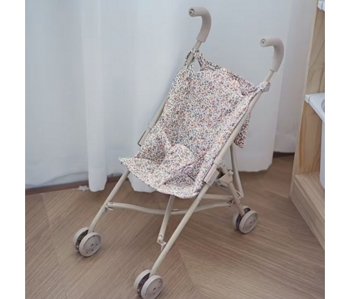 WOOPIE ROYAL Wózek dla Lalek Spacerówka Vintage Flower