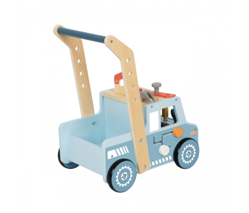 TOOKY TOY Drewniany Chodzik Samochód Mini Warsztat STEM
